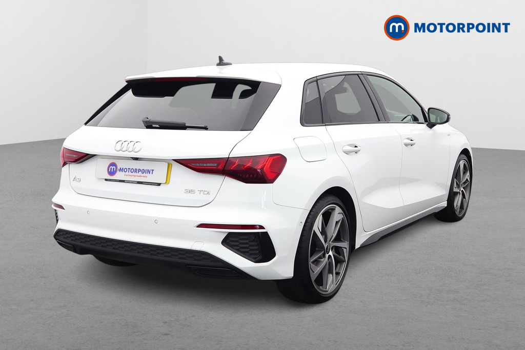 Audi A3 Edition 1 Automatic Diesel Hatchback - Stock Number (1652155) - Drivers side rear corner