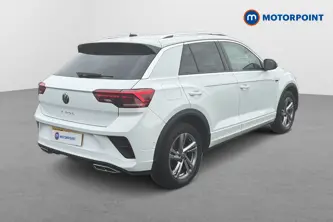 Volkswagen T-Roc R-Line Manual Petrol SUV - Stock Number (1652340) - Passenger side rear corner