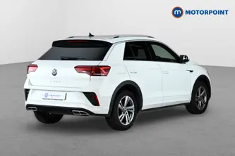 Volkswagen T-Roc R-Line Manual Petrol SUV - Stock Number (1652353) - Drivers side rear corner
