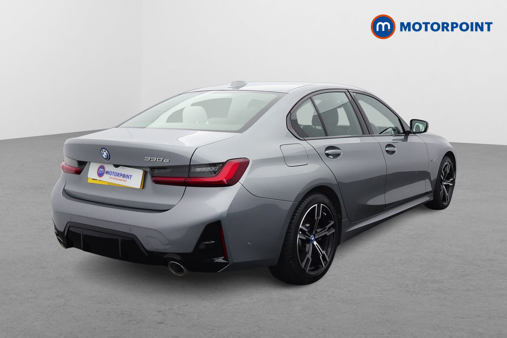 BMW 3 Series M Sport Automatic Petrol Plug-In Hybrid Saloon - Stock Number (1653214) - Drivers side rear corner