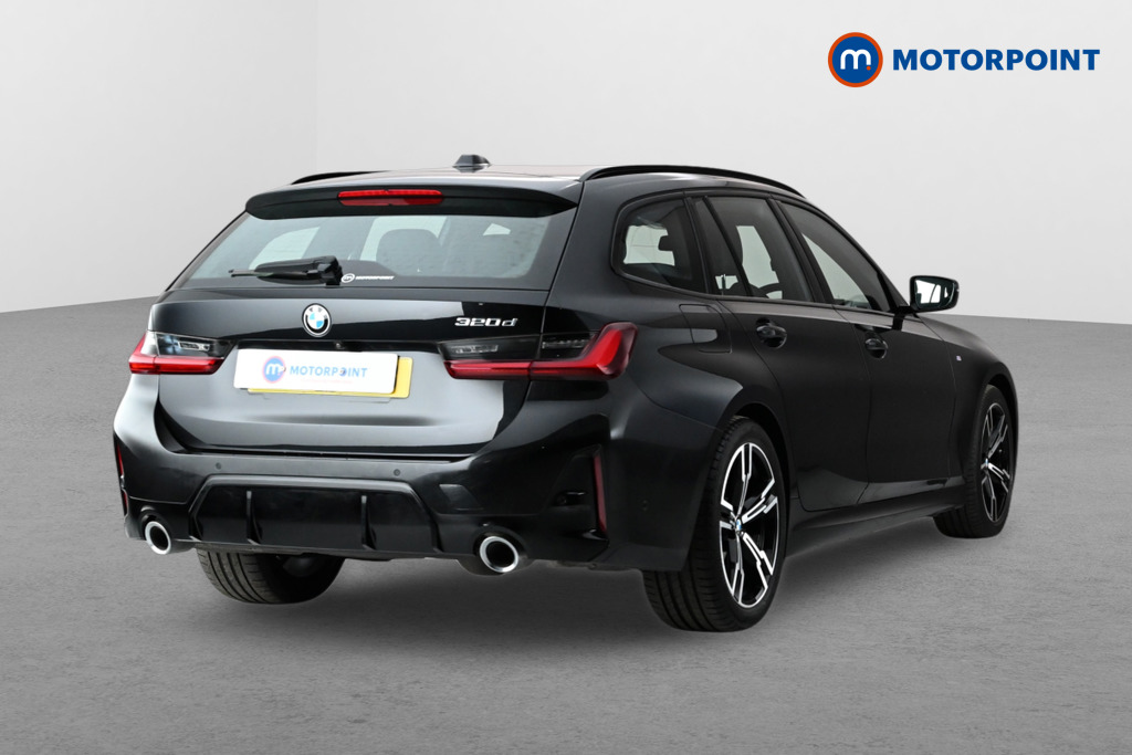 BMW 3 Series M Sport Automatic Diesel Estate - Stock Number (1653224) - Drivers side rear corner