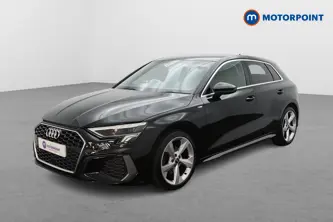 Audi A3 S Line Manual Petrol Hatchback - Stock Number (1653343) - Passenger side front corner