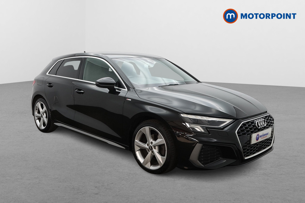 Audi A3 S Line Manual Petrol Hatchback - Stock Number (1653343) - Drivers side front corner