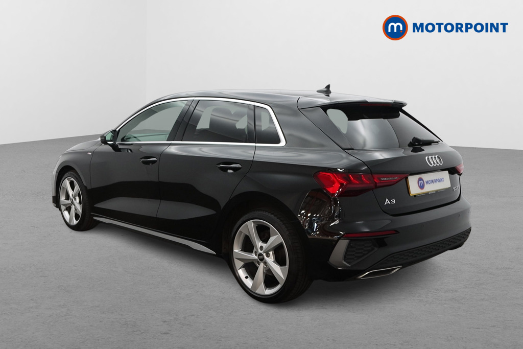 Audi A3 S Line Manual Petrol Hatchback - Stock Number (1653343) - Passenger side rear corner