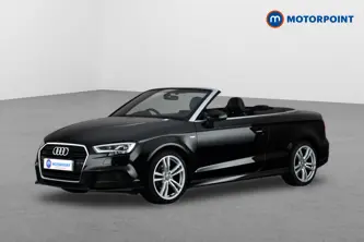 Audi A3 S Line Automatic Petrol Convertible - Stock Number (1654096) - Passenger side front corner