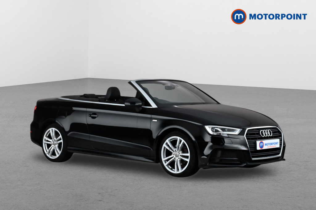 Audi A3 S Line Automatic Petrol Convertible - Stock Number (1654096) - Drivers side front corner