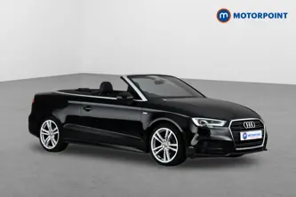 Audi A3 S Line Automatic Petrol Convertible - Stock Number (1654096) - Drivers side front corner