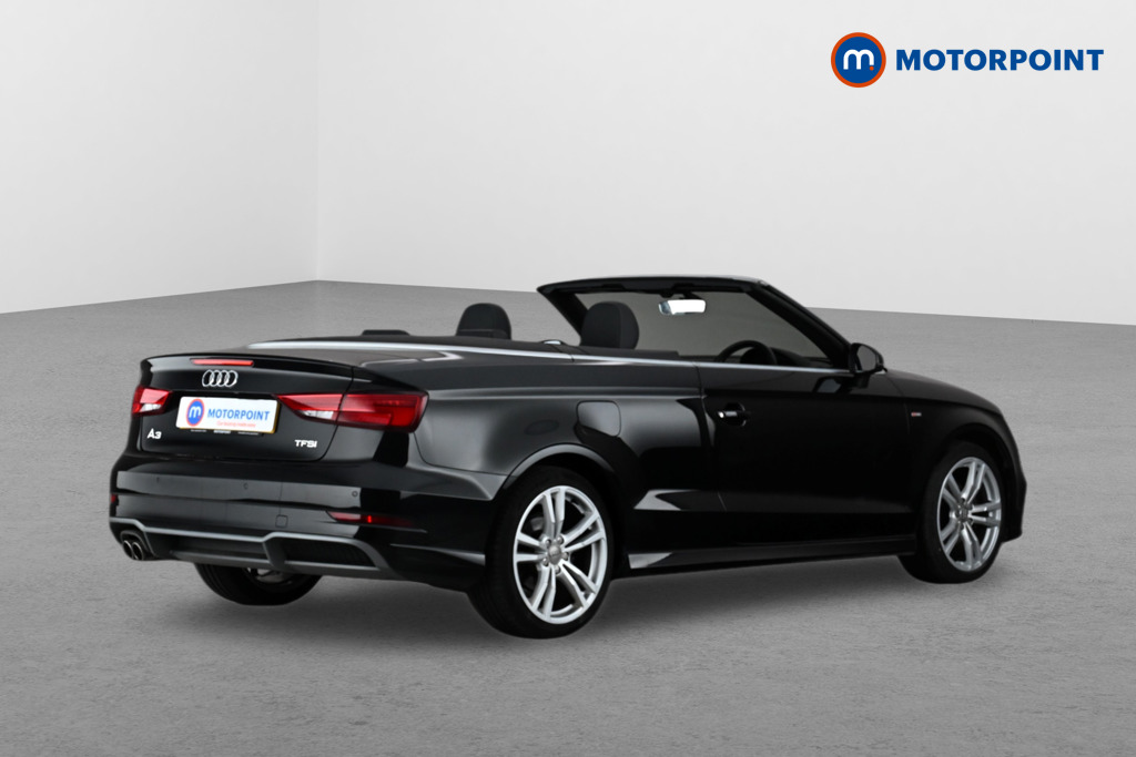 Audi A3 S Line Automatic Petrol Convertible - Stock Number (1654096) - Drivers side rear corner