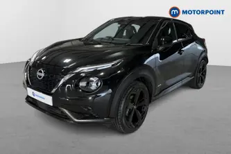 Nissan Juke Tekna Automatic Petrol-Electric Hybrid SUV - Stock Number (1654104) - Passenger side front corner