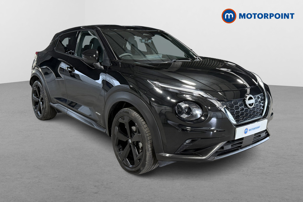 Nissan Juke Tekna Automatic Petrol-Electric Hybrid SUV - Stock Number (1654104) - Drivers side front corner