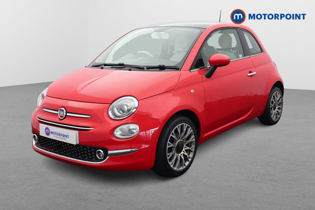 Fiat 500 Lounge Manual Petrol Hatchback - Stock Number (1654619) - Passenger side front corner