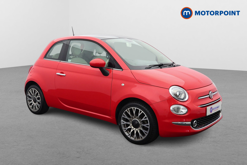 Fiat 500 Lounge Manual Petrol Hatchback - Stock Number (1654619) - Drivers side front corner
