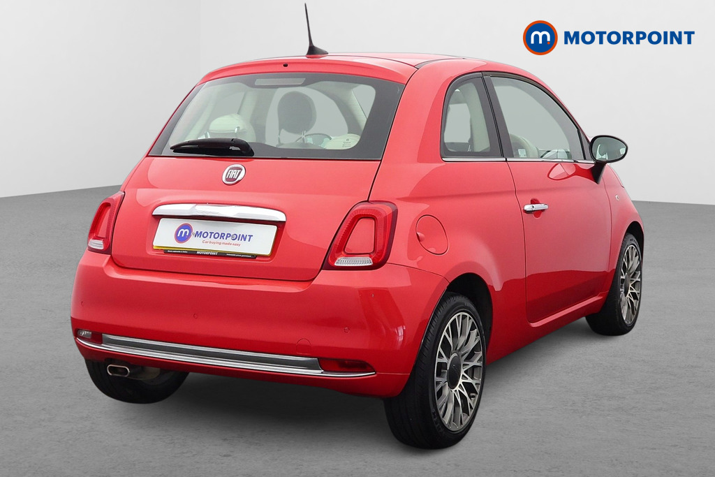 Fiat 500 Lounge Manual Petrol Hatchback - Stock Number (1654619) - Drivers side rear corner