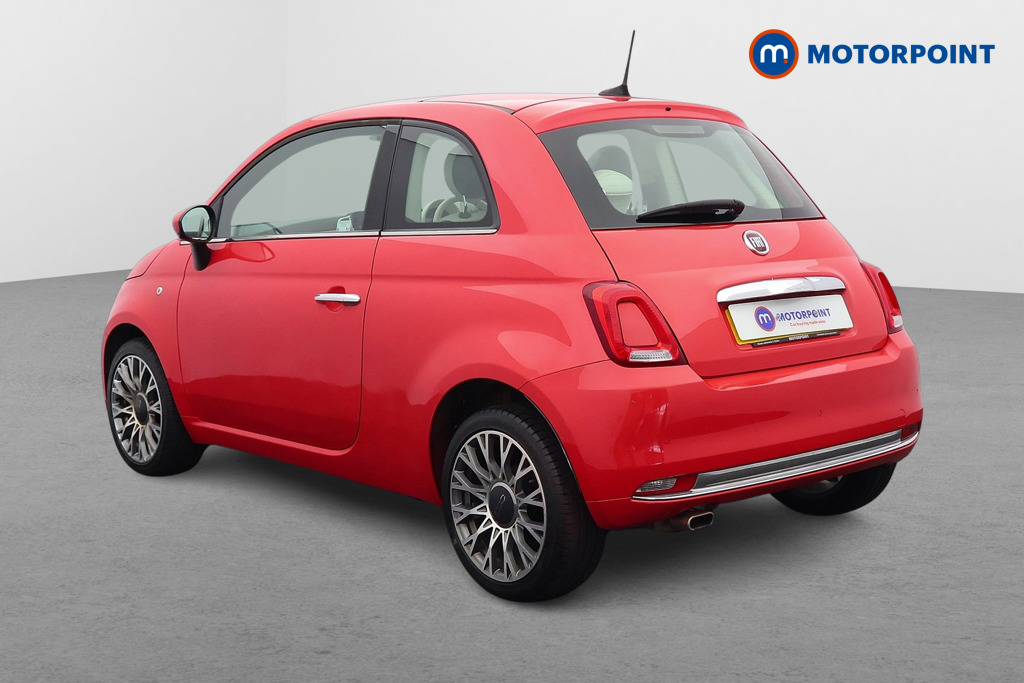 Fiat 500 Lounge Manual Petrol Hatchback - Stock Number (1654619) - Passenger side rear corner