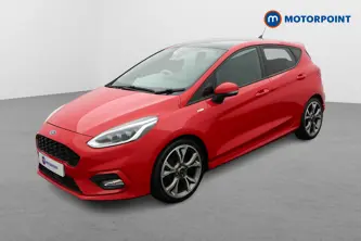 Ford Fiesta St-Line X Manual Petrol Hatchback - Stock Number (1654631) - Passenger side front corner