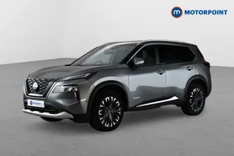 Nissan X-Trail Tekna Automatic Petrol-Electric Hybrid SUV - Stock Number (1655100) - Passenger side front corner