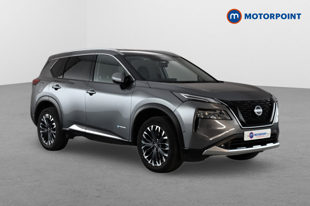Nissan X-Trail Tekna Automatic Petrol-Electric Hybrid SUV - Stock Number (1655100) - Drivers side front corner