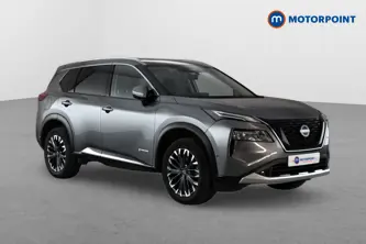 Nissan X-Trail Tekna Automatic Petrol-Electric Hybrid SUV - Stock Number (1655100) - Drivers side front corner