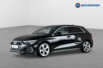 Audi A3 S Line Manual Petrol Hatchback - Stock Number (1655229) - Passenger side front corner