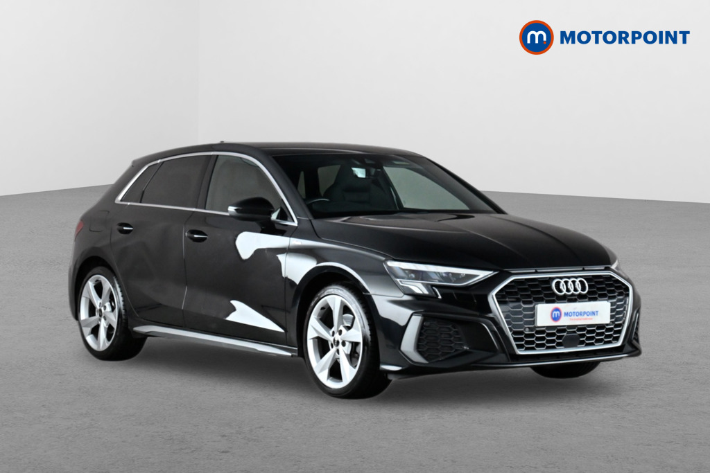 Audi A3 S Line Manual Petrol Hatchback - Stock Number (1655229) - Drivers side front corner
