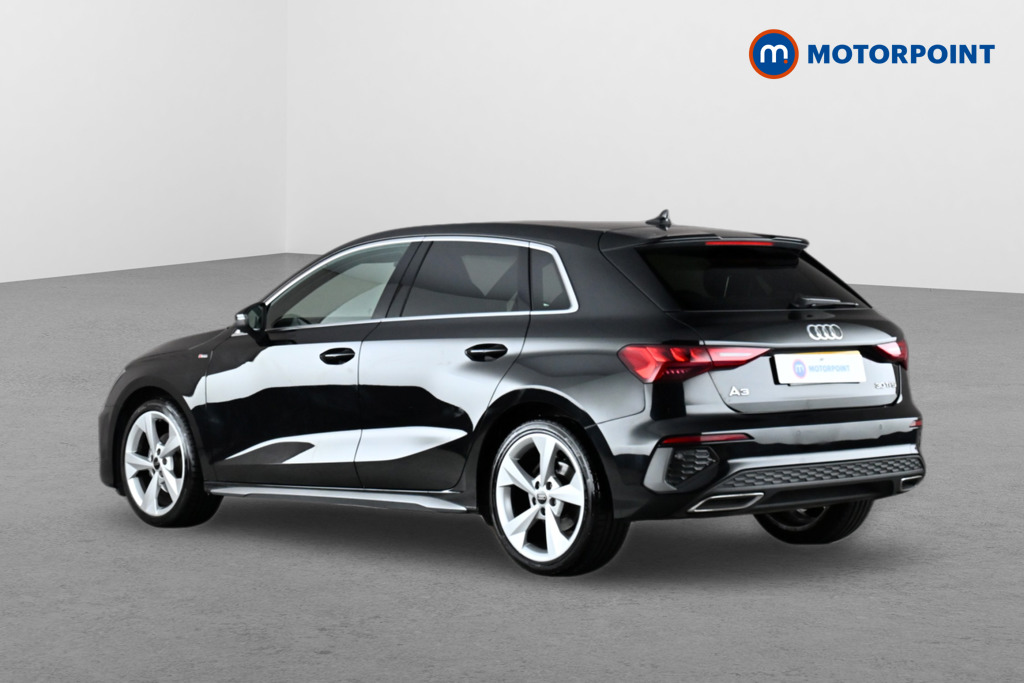 Audi A3 S Line Manual Petrol Hatchback - Stock Number (1655229) - Passenger side rear corner