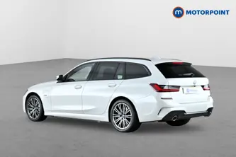 BMW 3 Series M Sport Automatic Petrol Plug-In Hybrid Estate - Stock Number (1655686) - Passenger side rear corner