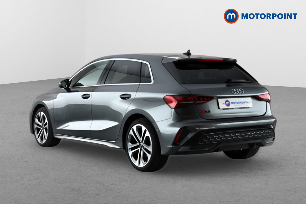 Audi A3 S Line Manual Petrol Hatchback - Stock Number (1655720) - Passenger side rear corner