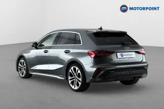Audi A3 S Line Manual Petrol Hatchback - Stock Number (1655720) - Passenger side rear corner