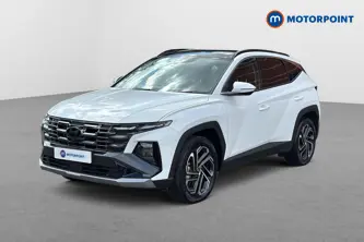 Hyundai Tucson Ultimate Automatic Petrol Plug-In Hybrid SUV - Stock Number (1655977) - Passenger side front corner