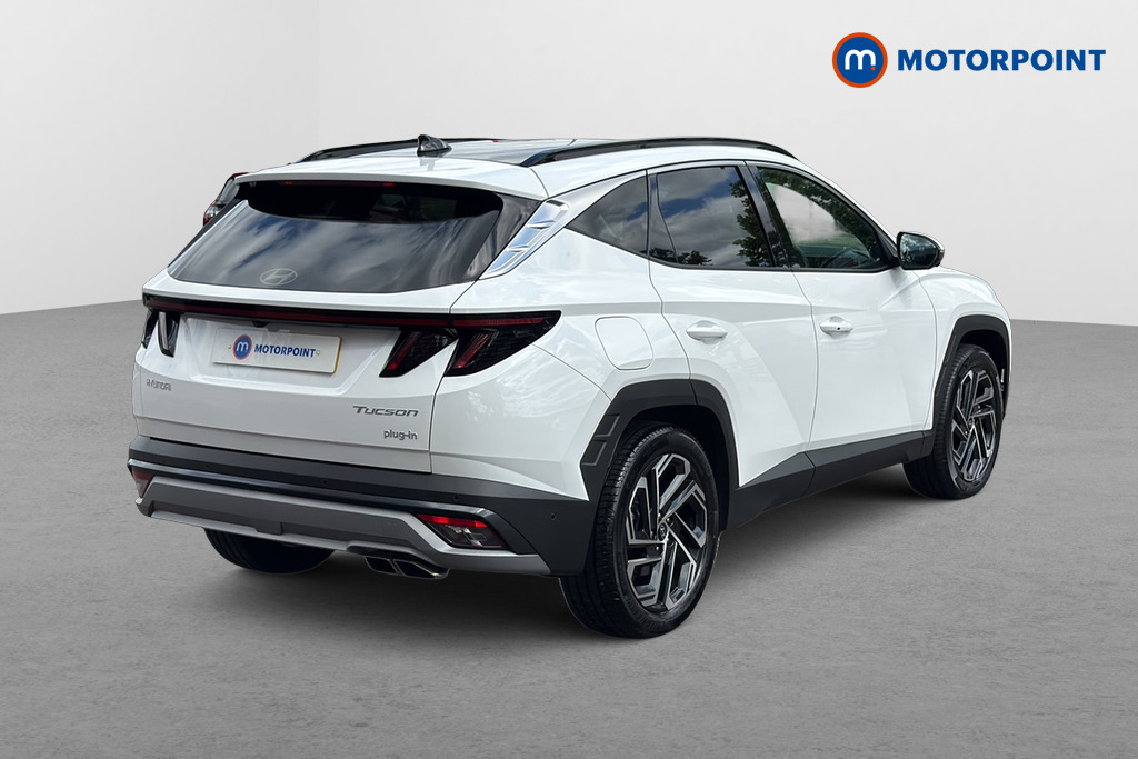 Hyundai Tucson Ultimate Automatic Petrol Plug-In Hybrid SUV - Stock Number (1655977) - Passenger side rear corner