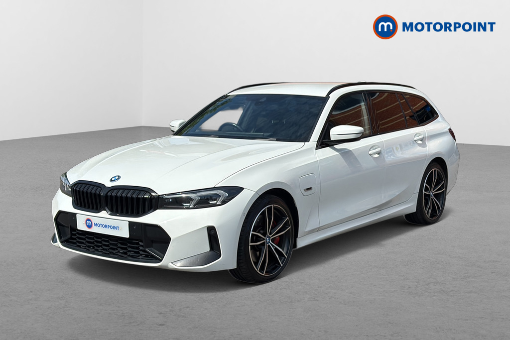 BMW 3 Series M Sport Automatic Petrol Plug-In Hybrid Estate - Stock Number (1656013) - Passenger side front corner