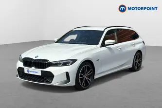 BMW 3 Series M Sport Automatic Petrol Plug-In Hybrid Estate - Stock Number (1656013) - Passenger side front corner
