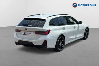 BMW 3 Series M Sport Automatic Petrol Plug-In Hybrid Estate - Stock Number (1656013) - Passenger side rear corner