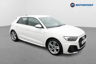 Audi A1 S Line Manual Petrol Hatchback - Stock Number (1656040) - Drivers side front corner