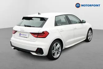 Audi A1 S Line Manual Petrol Hatchback - Stock Number (1656040) - Drivers side rear corner