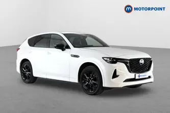 Mazda Cx-60 Homura Plus Automatic Petrol Plug-In Hybrid SUV - Stock Number (1656096) - Drivers side front corner