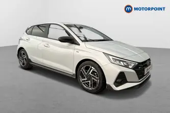 Hyundai I20 N Line S Manual Petrol Hatchback - Stock Number (1656414) - Drivers side front corner