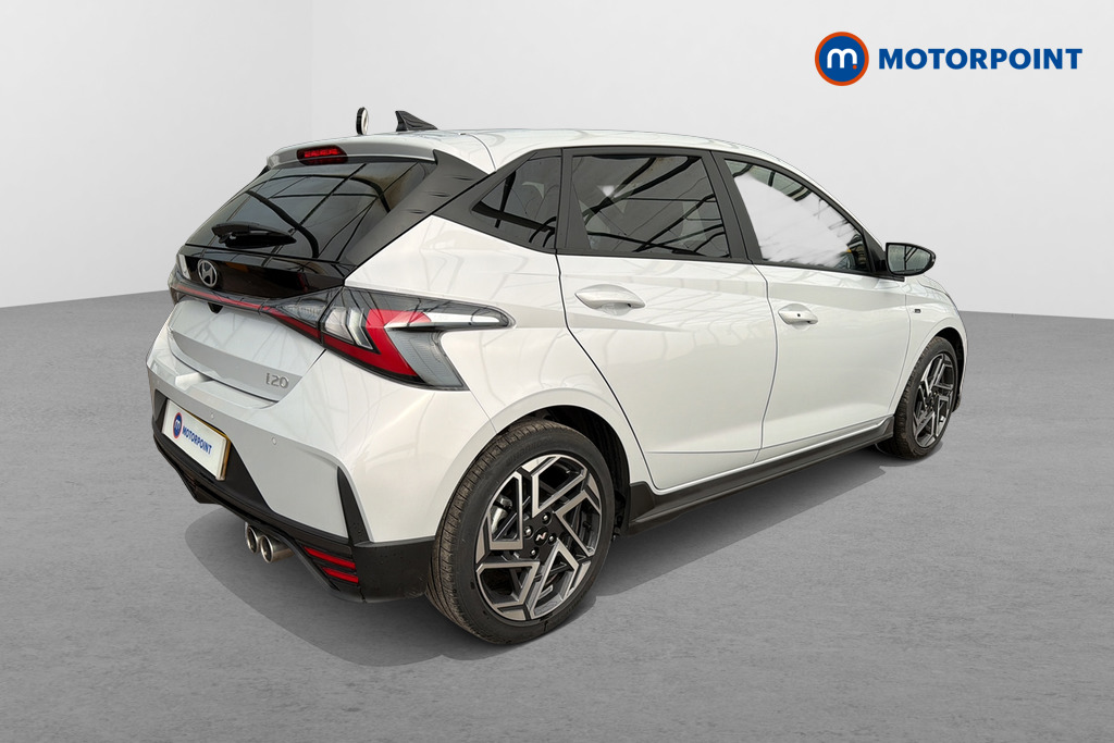 Hyundai I20 N Line S Manual Petrol Hatchback - Stock Number (1656414) - Passenger side rear corner