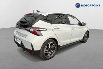 Hyundai I20 N Line S Manual Petrol Hatchback - Stock Number (1656414) - Passenger side rear corner