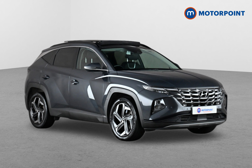 Hyundai Tucson Ultimate Automatic Petrol-Electric Hybrid SUV - Stock Number (1656495) - Drivers side front corner