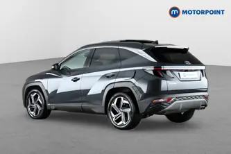 Hyundai Tucson Ultimate Automatic Petrol-Electric Hybrid SUV - Stock Number (1656495) - Passenger side rear corner