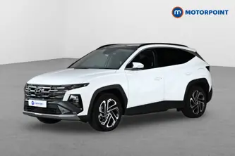 Hyundai Tucson Ultimate Automatic Petrol Plug-In Hybrid SUV - Stock Number (1657372) - Passenger side front corner