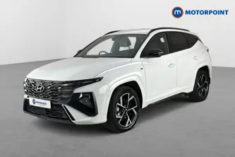 Hyundai Tucson N Line Automatic Petrol-Electric Hybrid SUV - Stock Number (1657547) - Passenger side front corner