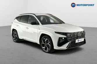 Hyundai Tucson N Line Automatic Petrol-Electric Hybrid SUV - Stock Number (1657547) - Drivers side front corner