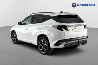 Hyundai Tucson N Line Automatic Petrol-Electric Hybrid SUV - Stock Number (1657547) - Drivers side rear corner