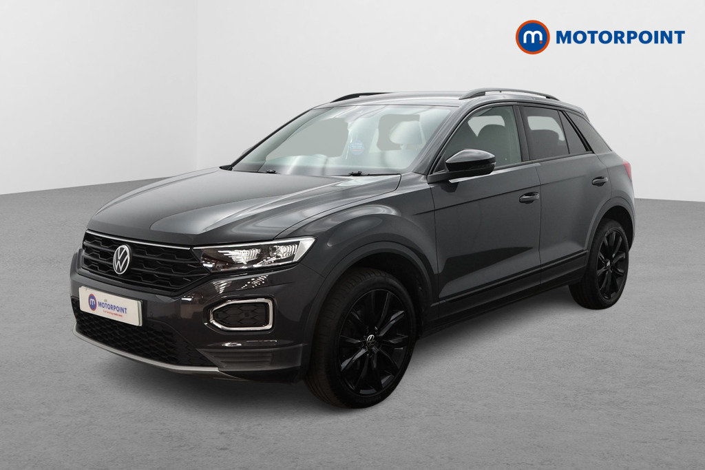 Volkswagen T-Roc Black Edition Automatic Petrol SUV - Stock Number (1658221) - Passenger side front corner