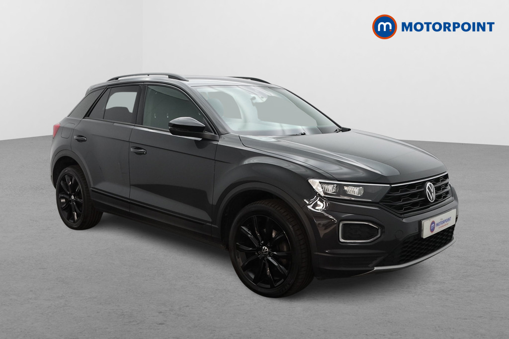 Volkswagen T-Roc Black Edition Automatic Petrol SUV - Stock Number (1658221) - Drivers side front corner