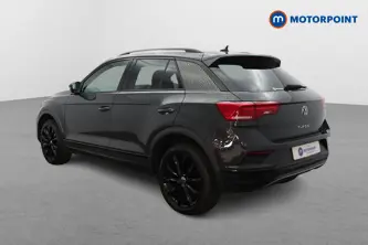 Volkswagen T-Roc Black Edition Automatic Petrol SUV - Stock Number (1658221) - Passenger side rear corner