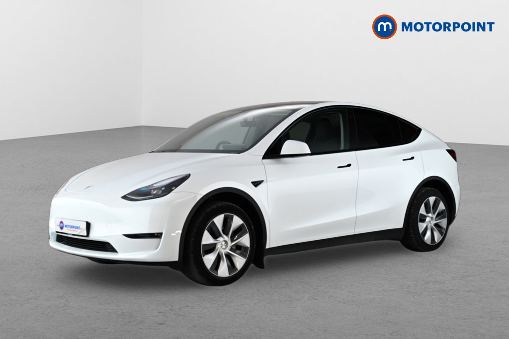 Tesla Model Y Long Range Automatic Electric SUV - Stock Number (1658628) - Passenger side front corner