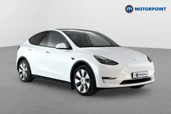 Tesla Model Y Long Range Automatic Electric SUV - Stock Number (1658628) - Drivers side front corner